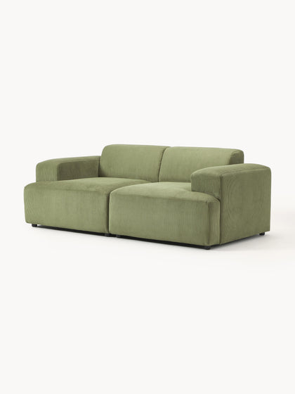 Westwing Collection Cord-Sofa Melva (2-Sitzer) Saisonale Angebote