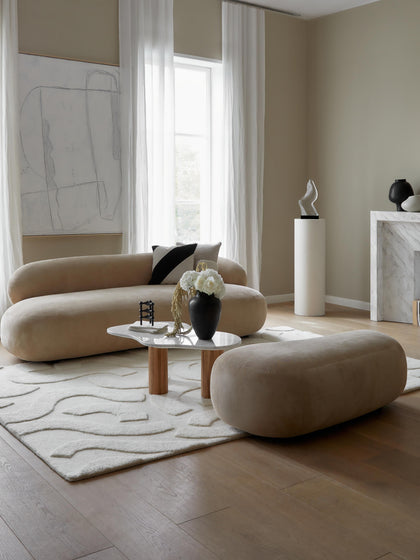 Westwing Collection Sofa Alba (3-Sitzer) Tiefpreis