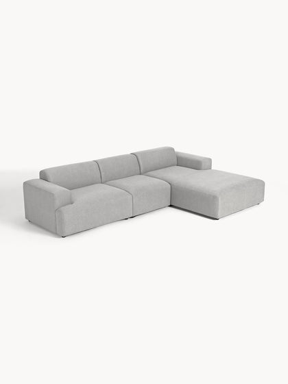 Westwing Collection Ecksofa Melva (4-Sitzer) Kostenlose Rückgabe