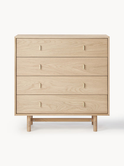Westwing Collection Kommode Diana aus Eichenholz Bis zu 65% Rabatt