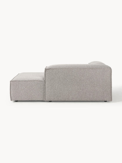 Westwing Collection Ottomane-Eckmodul Lennon aus Bouclé Nur für heute