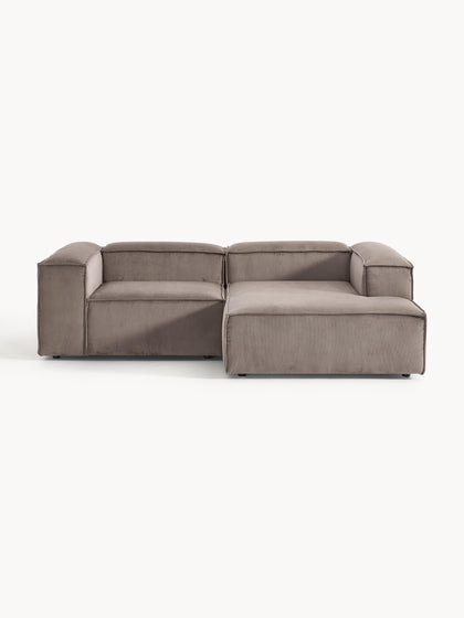 Westwing Collection Modulares Ecksofa Lennon aus Cord Vierteljährliche Förderung