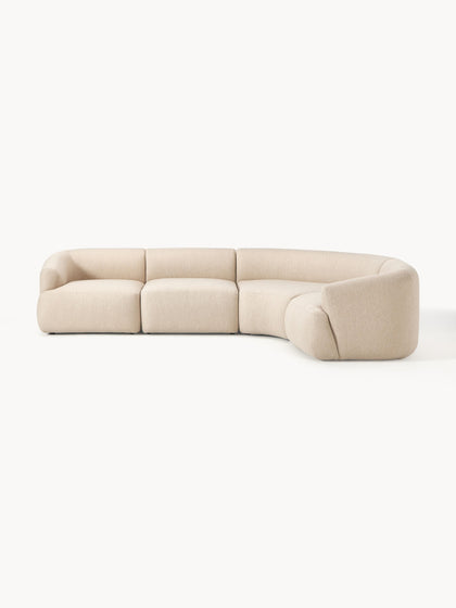 Westwing Collection Modulares Ecksofa Sofia (4-Sitzer)