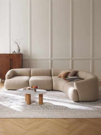 Westwing Collection Modulares Ecksofa Sofia (4-Sitzer) Online