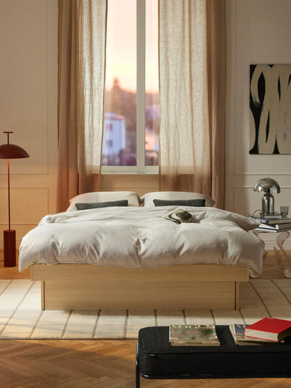 Westwing Collection Holzbett Sato mit Schubladen Meist gekauft
