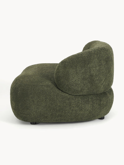 Westwing Collection Loungesessel Alba aus Teddy-Bouclé Blitzverkäufe
