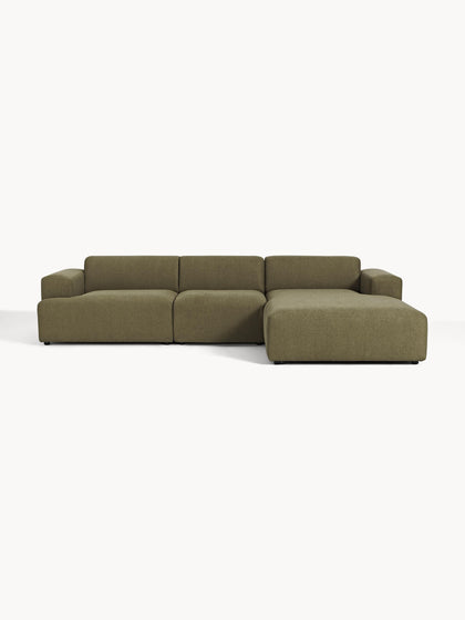 Westwing Collection Ecksofa Melva (4-Sitzer) Sonderangebot
