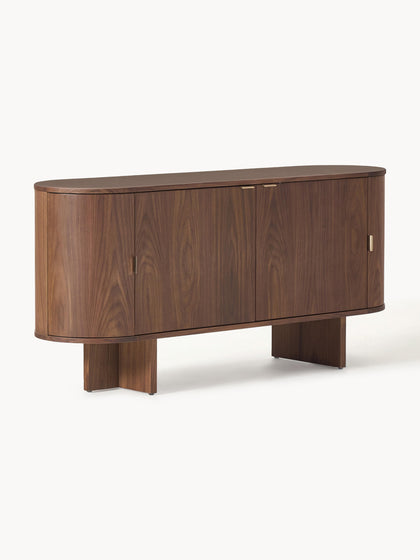 Westwing Collection Holz-Sideboard Zumi mit abgerundeten Ecken Günstig kaufen