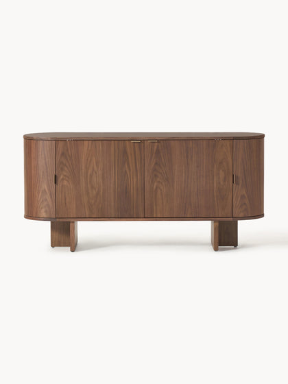 Westwing Collection Holz-Sideboard Zumi mit abgerundeten Ecken Günstig kaufen