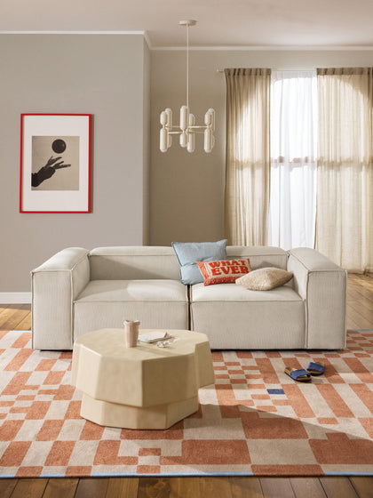 Westwing Collection Modulares Sofa Lennon (3-Sitzer) aus Cord Osterangebot