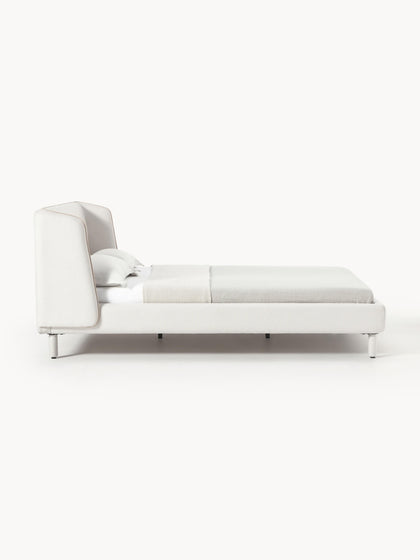 Westwing Collection Polsterbett Luma mit Kopfteil Vatertagsangebot