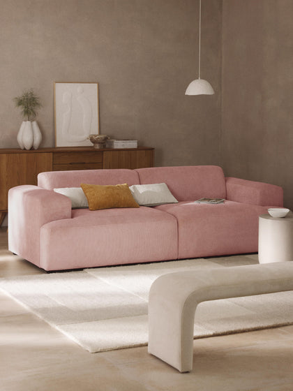 Westwing Collection Cord-Sofa Melva (3-Sitzer) Top Angebot