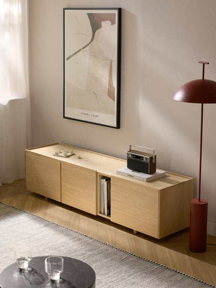 Westwing Collection Holz-TV-Lowboard Larsen Online Outlet