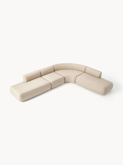 Westwing Collection Modulares Ecksofa Sofia (4-Sitzer) Saisonale Angebote