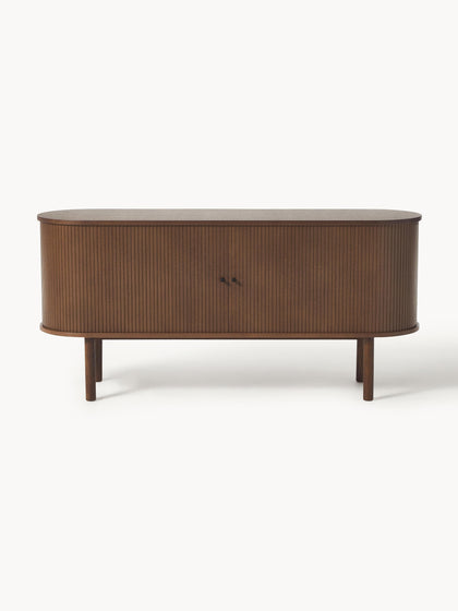 Westwing Collection Sideboard Calary mit geriffelter Front Räumungsverkauf
