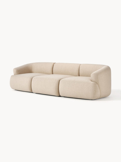 Westwing Collection Modulares Sofa Sofia (3-Sitzer) Kauf eins, bekomm eins gratis