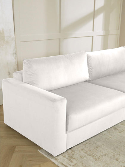 Westwing Collection Schlafsofa Tasha (3-Sitzer) mit Stauraum Super Sparpreis