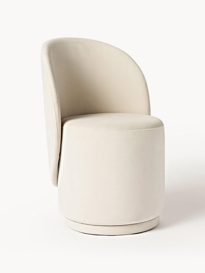 Westwing Collection Samt-Polsterstuhl Zeyno Wochenangebot