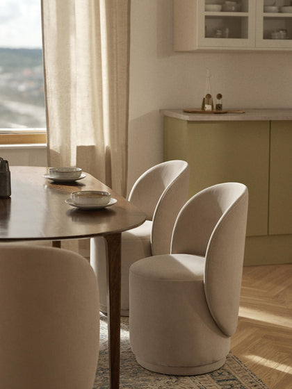 Westwing Collection Samt-Polsterstuhl Zeyno Wochenangebot