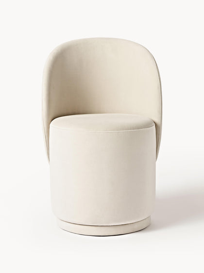 Westwing Collection Samt-Polsterstuhl Zeyno Wochenangebot