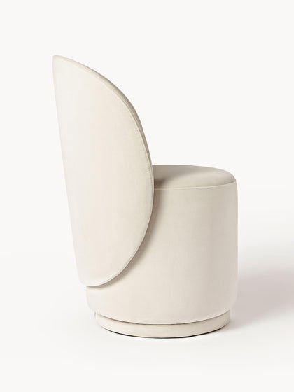 Westwing Collection Samt-Polsterstuhl Zeyno Wochenangebot