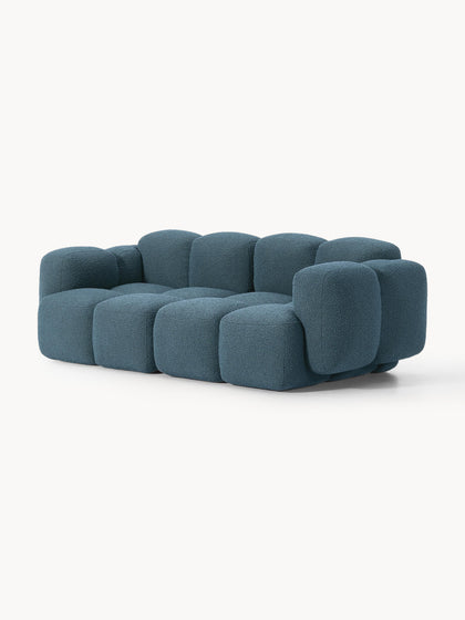 Westwing Collection Modulares Sofa Tayla (3-Sitzer) aus Bouclé Fabrikladen