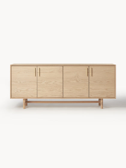 Westwing Collection Sideboard Diana aus Eichenholz Black Friday Preise