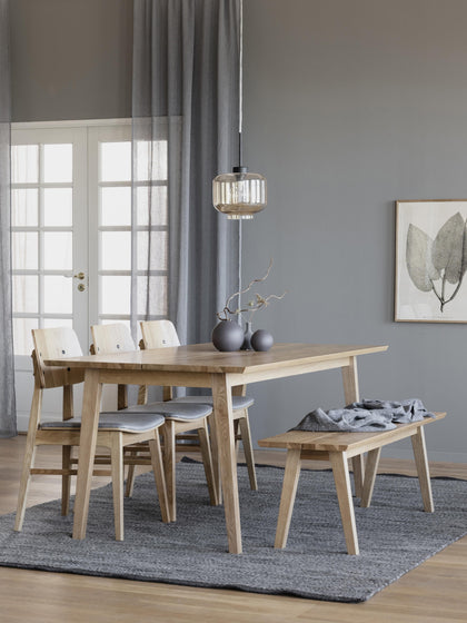 Westwing Collection Ausziehbarer Esstisch Melfort 180 - 280 x 90 cm Blitzverkäufe