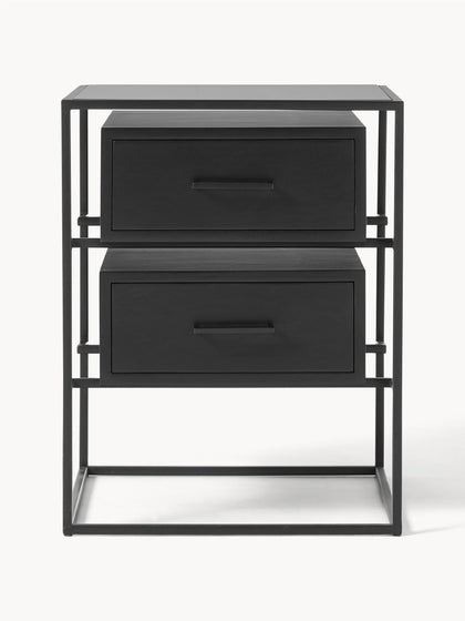 Westwing Collection Nachttisch Lyle aus Mangoholz Kostenloser Versand