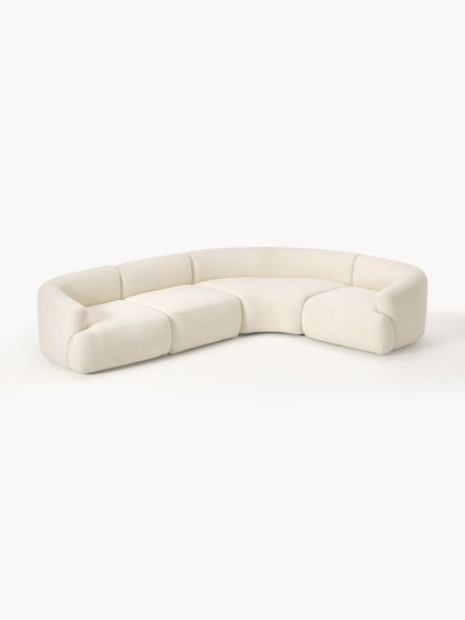 Westwing Collection Modulares Ecksofa Sofia (4-Sitzer) Rabatt