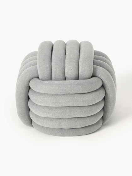 Westwing Collection Knoten-Pouf Twist Muttertagsangebot