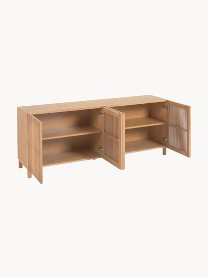 Westwing Collection Holz-Sideboard Beyla Lagerräumung