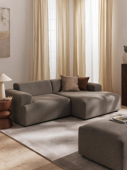 Westwing Collection Ecksofa Melva (3-Sitzer) Online Outlet