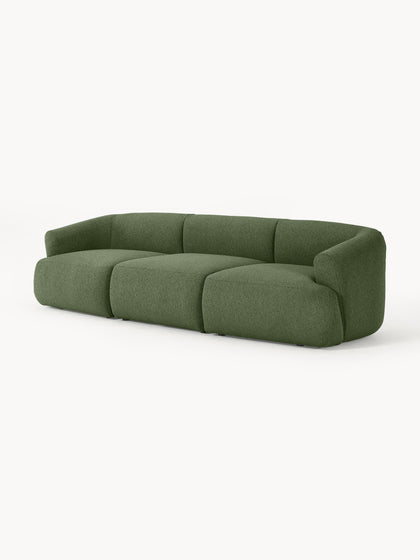 Westwing Collection Modulares Bouclé-Sofa Sofia (3-Sitzer) Neuheiten