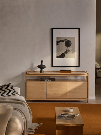 Westwing Collection Holz-Sideboard Libby Sonderangebote