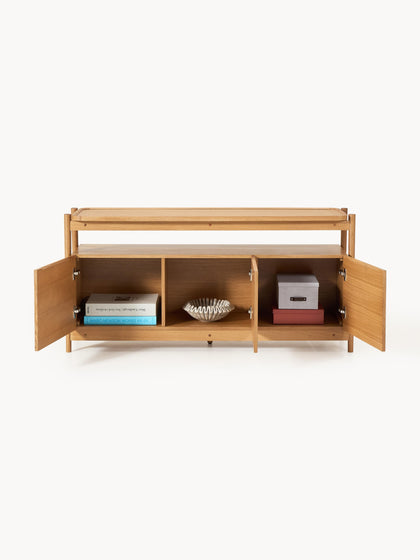 Westwing Collection Holz-Sideboard Libby Sonderangebote
