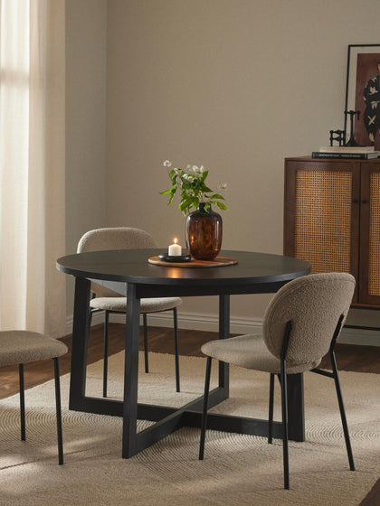 Westwing Collection Ausziehbarer Esstisch Bennet 115 - 215 x 75 cm Begrenzte Freigabe