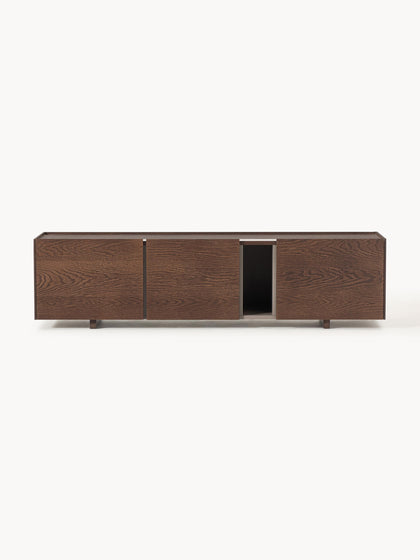 Westwing Collection Holz-TV-Lowboard Larsen Sonderangebot der Fabrik