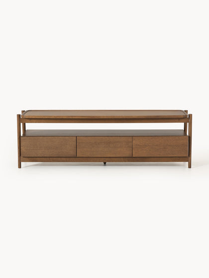 Westwing Collection Holz-Lowboard Libby Im Verkauf