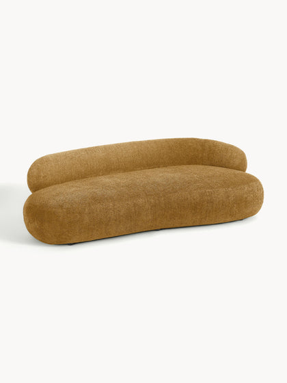 Westwing Collection Sofa Alba (3-Sitzer) aus Teddy-Bouclé Outlet