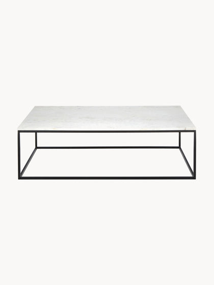Westwing Collection Großer Marmor-Couchtisch Alys Verkauf