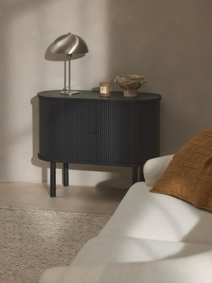 Westwing Collection Kleines Sideboard Calary mit geriffelter Front Angebote