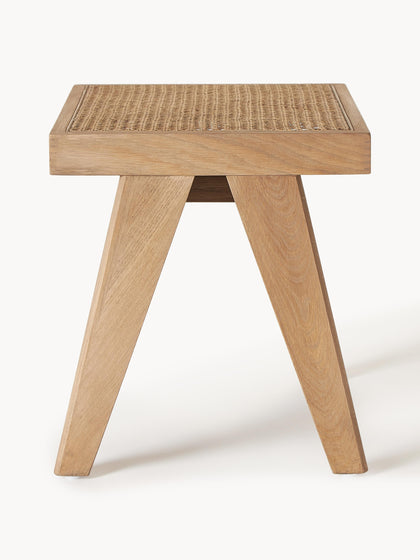 Westwing Collection Hocker Sissi mit Wiener Geflecht Schlussverkauf