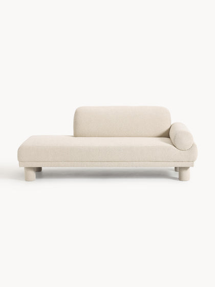 Westwing Collection Bouclé-Ottomane Lilo Sonderangebot