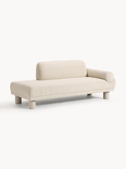 Westwing Collection Bouclé-Ottomane Lilo Sonderangebot