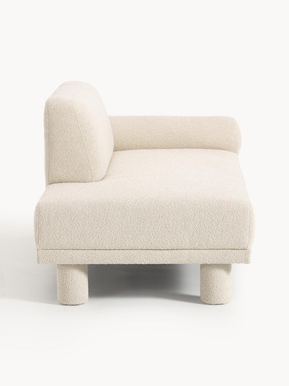 Westwing Collection Bouclé-Ottomane Lilo Sonderangebot