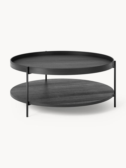 Westwing Collection Runder Holz-Couchtisch Renee Flash Sale