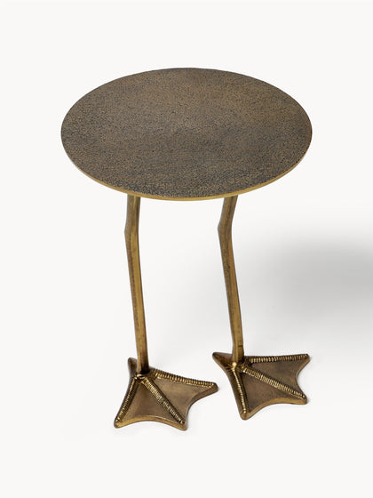 Westwing Collection Deko-Beistelltisch Duck aus Metall Begrenztes Angebot