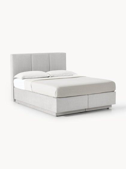 Westwing Collection Boxspringbett Oberon mit Stauraum Lagerräumung