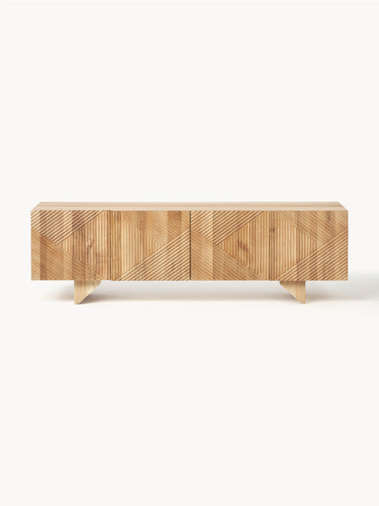 Westwing Collection Lowboard Louis aus Eschenholz Online Outlet